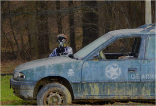Concept Field - Paintball Action in Car City